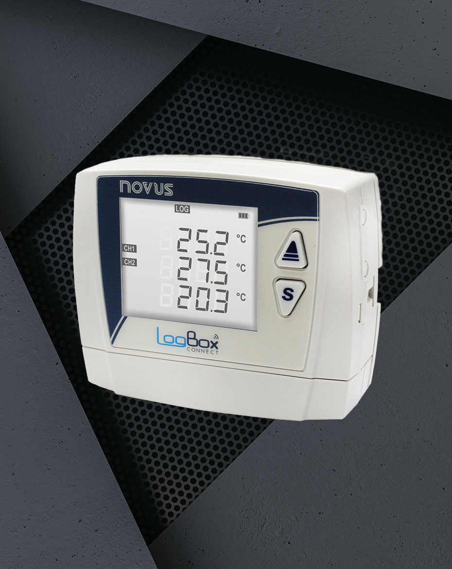 Datalogger multicanal IoT LogBox da Novus