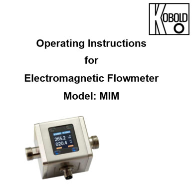 Electromagnetic flowmeter all metal stainless steel MIM – Kobold