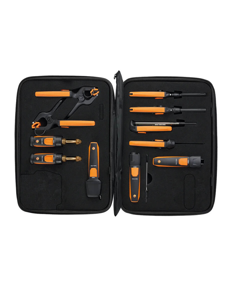 Testo Smart Probes Kit HVAC/R – 2x 115i E 2x 549i Con App Bluetooth – Set Per Climatizzazione E Refrigerazione