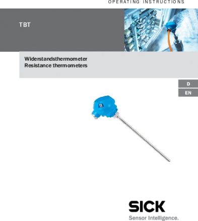Sensor de temperatura TBT - SICK